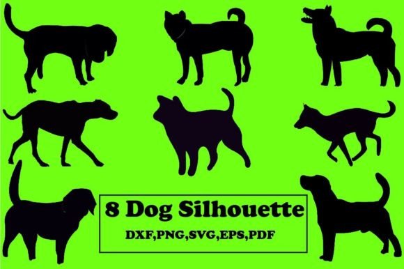Dog Silhouette Svg File