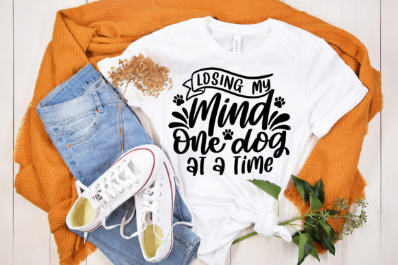 Losing My Mind One Dog at a Time SVG